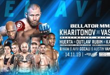 Bellator 234 in Tel Aviv, Israël krijgt Kharitonov vs. Vassell als Main Event