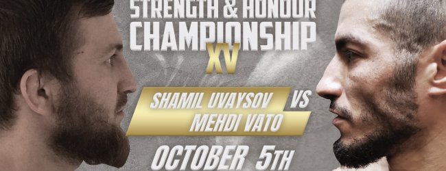 Jasper Wiersma geblesseerd, Uvasyov vs Vato nu voor SHC Featherweight titel
