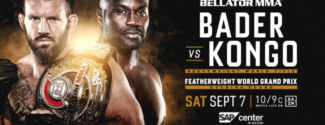 Uitslagen : Bellator 226 : Bader vs. Kongo