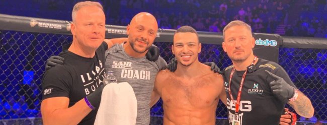Succesvol debuut voor Ilias Bulaid bij Bellator