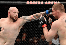 Jeff Hughes en Raphael Pessoa vechten voor eerste UFC overwinning in Singapore