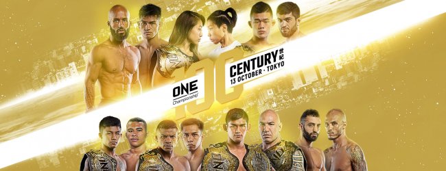 Uitslagen : ONE Championship 100 : Century (Part I)