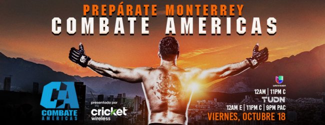 Uitslagen : Combate Americas 46 : Monterrey