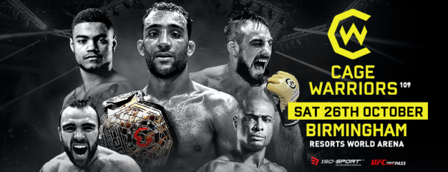 Uitslagen : Cage Warriors 109 : Herbert vs. Carrizosa