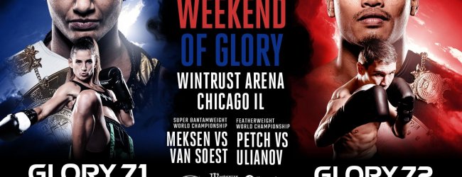 GLORY Kickboxing komt met “double-header” naar The Windy City