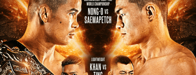 Nong-O, Saemapetch, Khan en Ting vormen line-up van ONE Edge of Greatness