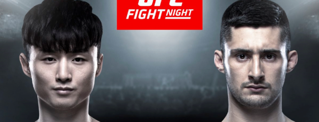 Doo Ho Choi gaat het opnemen tegen Charles Jourdain tijdens UFC Busan