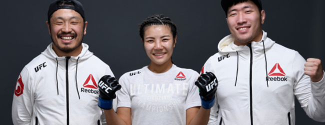 Ji Yeon Kim vecht voor eigen publiek tegen Sabina Mazo tijdens UFC Busan