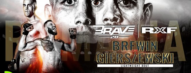 Uitslagen : Brave CF 28 : Brewin vs. Gierszewski