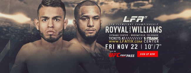 Uitslagen : LFA 79 : Royval vs. Williams
