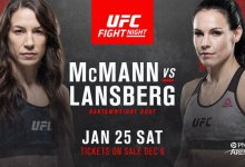 Gevecht tussen Sara McMann en Lina Länsberg toegevoegd aan UFC Raleigh