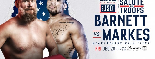 Bellator wederom met “Salute the Troops” card naar Hawaii in December