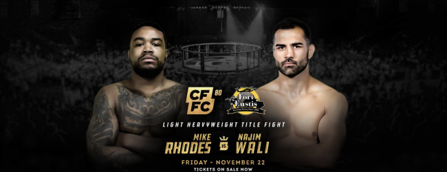 Uitslagen : CFFC 80 : Rhodes vs. Wali