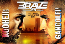 Uitslagen : Brave CF 29 : Kooheji vs. Gandolfi