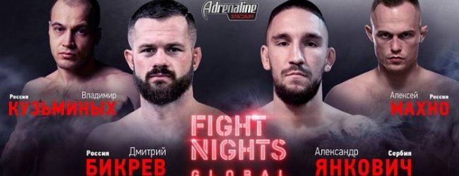 Uitslagen : Fight Nights Global : Russian MMA Awards 2019