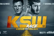 Uitslagen : KSW 52 : Race