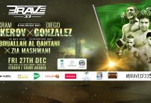 Uitslagen : Brave CF 33 : Aliskerov vs. Gonzalez