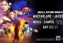 Uitslagen : Bellator 236 : Macfarlane vs. Jackson