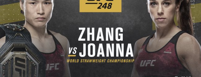 Weili Zhang zet titel op het spel tegen voormalig kampioen Joanna Jedrzejczyk tijdens UFC 248