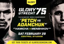 GLORY keert terug in Utrecht tijdens GLORY 75