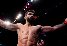 Elizeu Zaleski Dos Santos treft Alexey Kunchenko tijdens UFC Brasilia
