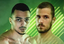 Ilias Bulaid vecht tweede MMA partij tijdens Bellator Dublin