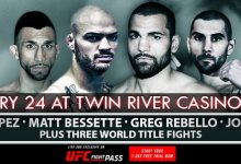Uitslagen : CES MMA 60 : Bessette vs. Cheeks III
