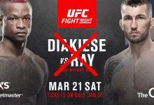 Marc Diakiese krijgt nieuwe tegenstander na uitvallen Stevie Ray voor UFC London