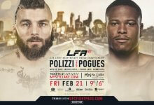 Polizzi vs. Pogues is het eerste titelgevecht van de LFA organisatie in 2020