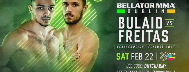 Ilias Bulaid wint ook tweede gevecht voor Bellator MMA