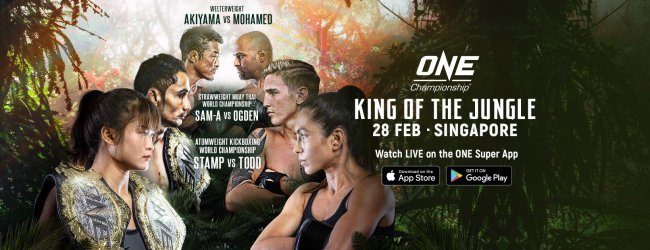 Uitslagen : ONE Championship 109 : King of the Jungle