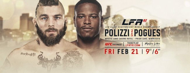 Uitslagen : LFA 82 : Polizzi vs. Pogues