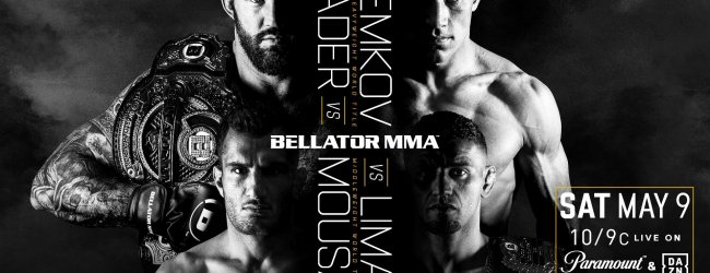 Gegard Mousasi treft Douglas Lima voor vacante Middleweight titel tijdens Bellator San Jose