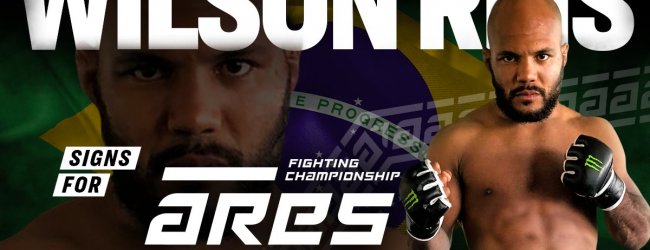 Wilson Reis tekent contract bij Ares Fighting Championship
