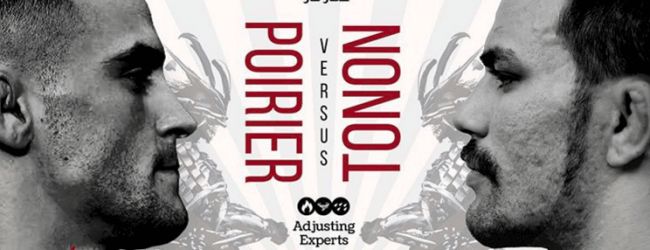 Grappling wedstrijd tussen Dustin Poirier en Garry Tonon voor het goede doel