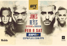 Uitslagen : UFC 247 : Jones vs. Reyes