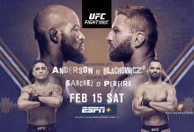 Uitslagen : UFC on ESPN+ 25 Rio Rancho : Anderson vs. Blachowicz 2