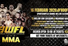 Uitslagen : WFL MMA : Van Suijdam vs. Kavand