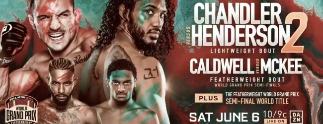 Bellator 244 in Chicago, Illinois met onder meer Chandler vs. Henderson & Caldwell vs. McKee