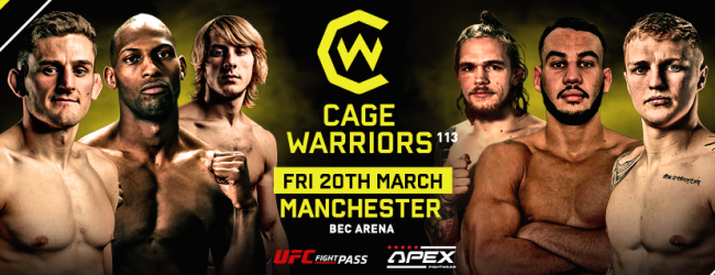 Uitslagen : Cage Warriors 113 : Stewart vs. Fabinski