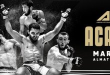 Uitslagen : ACA 105 : Almaty