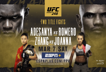 UFC 248: Feiten en weetjes