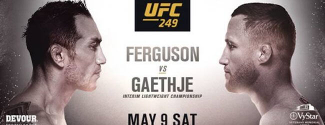 UFC kondigt evenementen aan voor 9 mei, 13 mei en 16 mei aanstaande