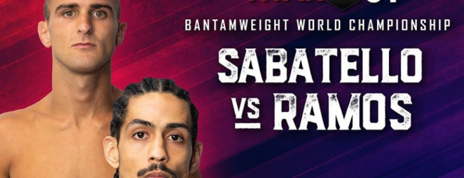 Uitslagen : Titan FC 61 : Sabatello vs. Ramos