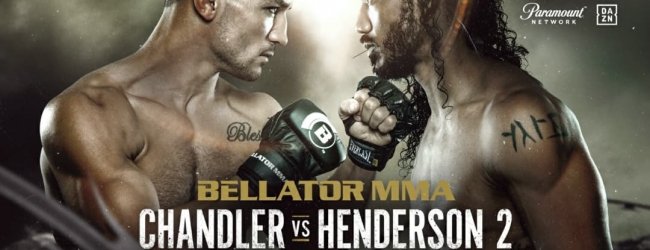 Michael Chandler en Benson Henderson treffen elkaar voor de tweede keer tijdens Bellator 243