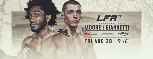 Uitslagen : LFA 89 : Moore vs. Giannetti