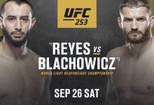 Reyes en Blachowicz hebben vacante Light-Heavyweight titel voor het grijpen tijdens UFC 253