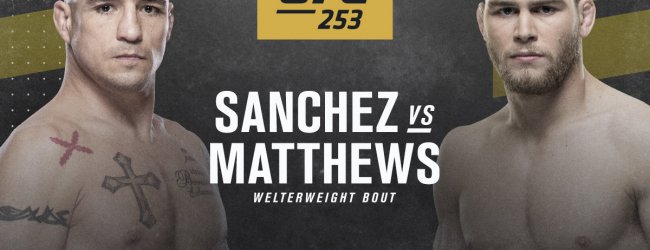 Sanchez vs. Matthews & Riddell vs. Da Silva toegevoegd aan UFC 253 op 26 september