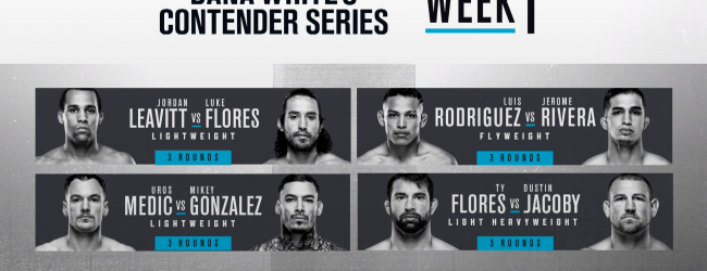 Uitslagen : DWCS Season 4 Week 1 : Flores vs. Jacoby