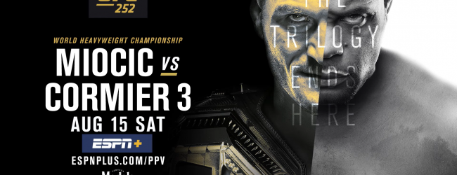 Uitslagen : UFC 252 : Miocic vs. Cormier 3